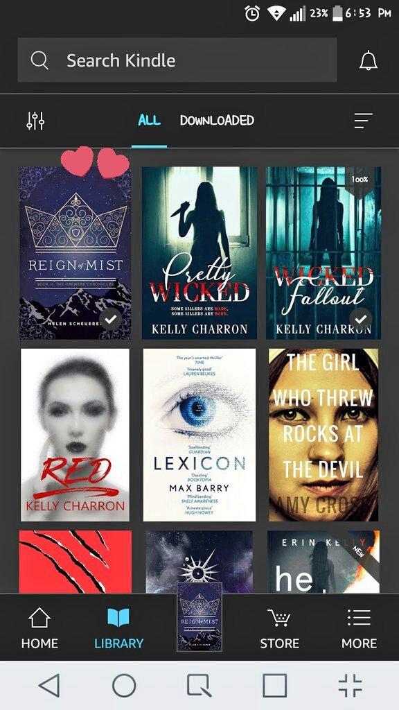 Hyuknice's tweet photo. Aw yiss just bought #ReignOfMist by @HelenScheuerer so i probably wont sleep tonight ๐ (even tho i havent finished that other book cough cough) https://t.co/vZiVdEMIve