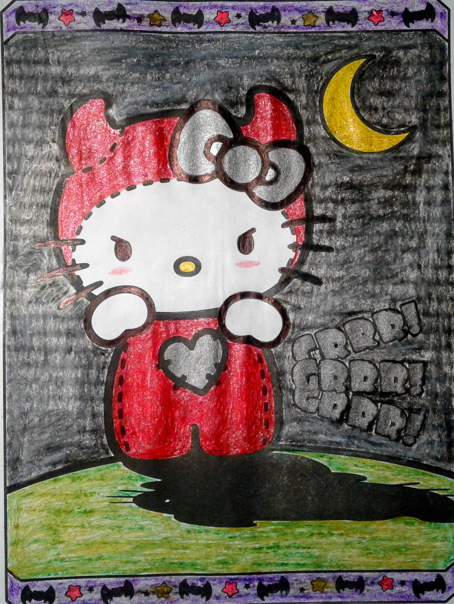 stacztoychannel's tweet photo. Hello kitty 🎃 #coloring #coloringcommunity #colorisfun #hellokitty https://t.co/rq33vTfYVt