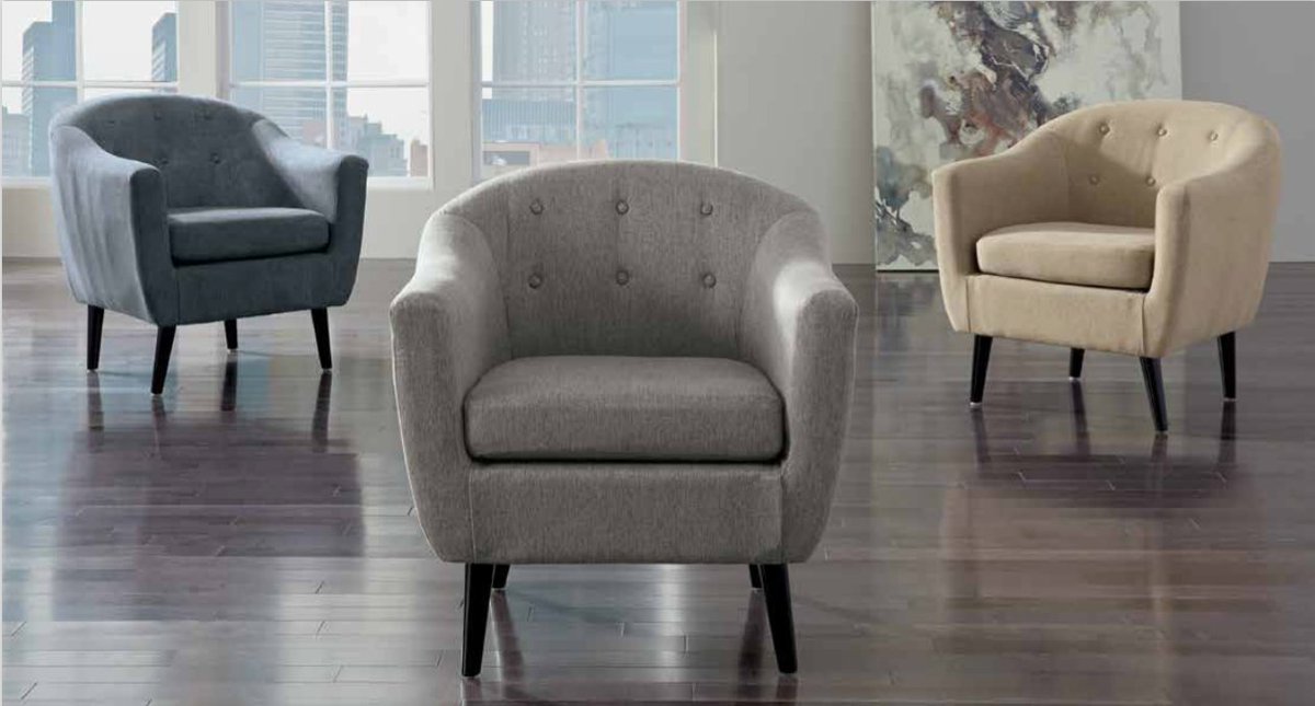 VanderStoepFurn's tweet photo. The classic, commanding presence of an accent chair is a sofa's best friend. One or two of these &amp; your living room is almost complete. But which color to choose?! https://t.co/VFwGXBBIxL
