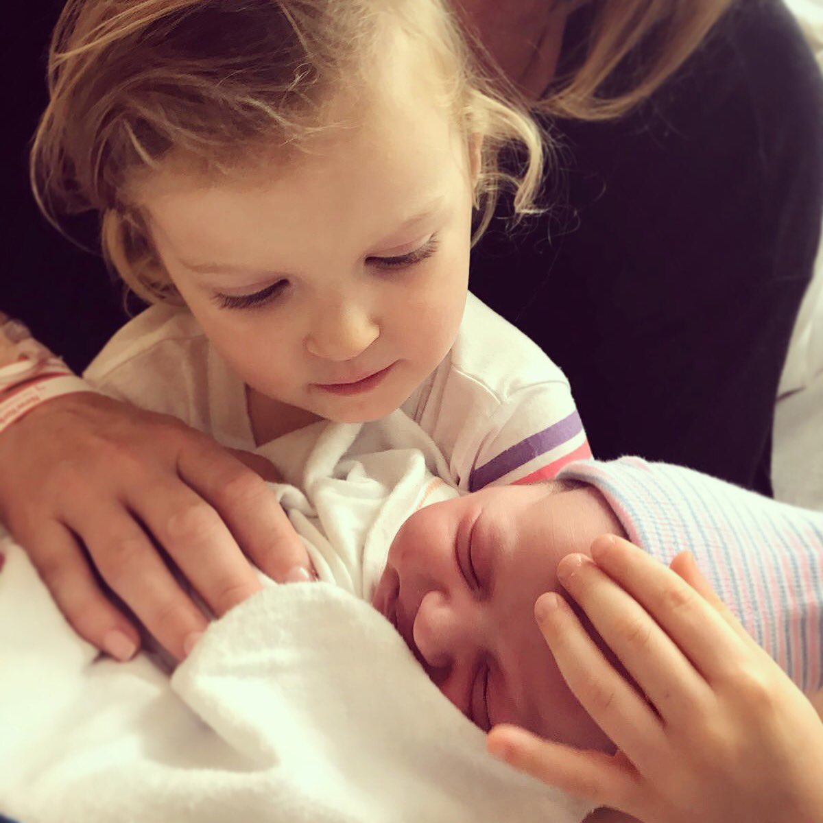 Ember, meet your little sister Liv!