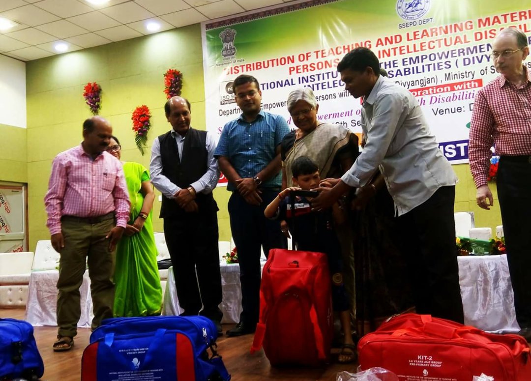 Distribution of Teaching&amp;learning material2 Persons wid Intellectual Disability byDist.Administration,Sambalpur in collaboration wid National Inst.4 the Empowerment of Persons wid Intellectual Disabilities(Divyangjan),Secunderabad
<a href="/Dist_SBP/">Sambalpur District</a>
@DSSO_sambalpur <a href="/SSEPD2/">SSEPD</a> <a href="/samarth_verma/">Samarth Verma</a>
