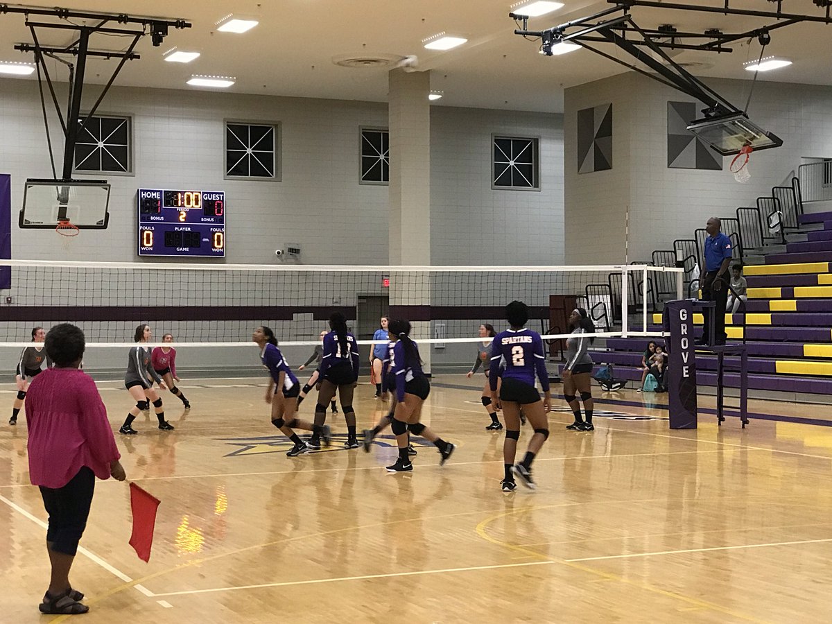 Taking home two “W”s tonight against Fultondale and Wenonah! #pgproud #SpartanVolleyball @pghs_spartans