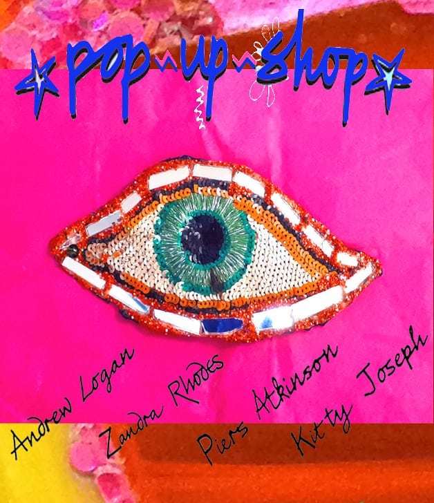 AndrewLoganAMW's tweet photo. #Wednesday 19th & #Thursday 20th 5.30 -8.30 PM
#Pop-Up shop at @zandra_rhodes_ Rainbow Penthouse with
@kitty_joseph & @piersatkinson
79 Bermondsey Street London SE1 3XF
All welcome.
#ZandraRhodes #AndrewLogan #PiersAtkinson #KittyJoseph
#Shoppin… https://t.co/fCdPRzlCVE https://t.co/OaZHlAL1uc