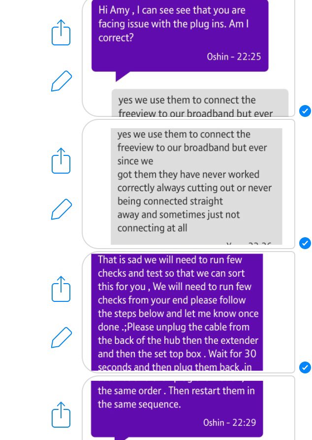 Amzy_babes's tweet photo. @bt_uk please explain “oshins behaviour” all he did was get me to unplug a few things then he left 😂🤷‍♀️ rude! https://t.co/5xfmBvXmZZ