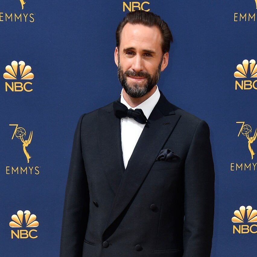 Oh my goodness, yes. Joe has arrived. #JosephFiennes #EmmyAwards #Emmys #HandmaidsTale #SupportingActor #GoJoeGo