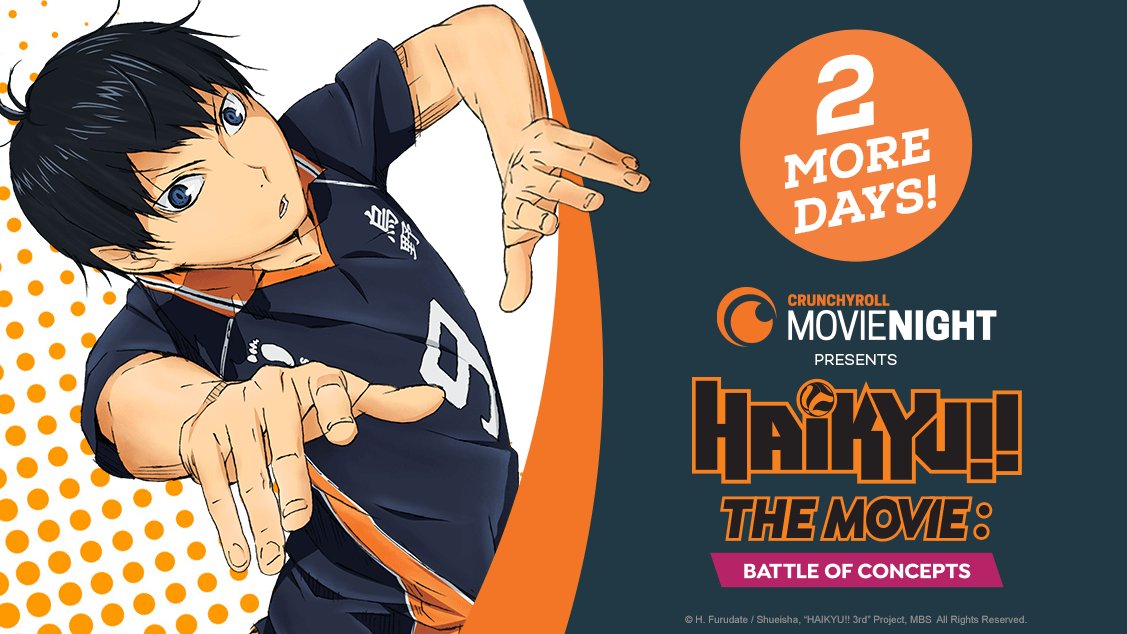 CR Movie Nights: Haikyu!! The Movie: Battle of Concepts Coming