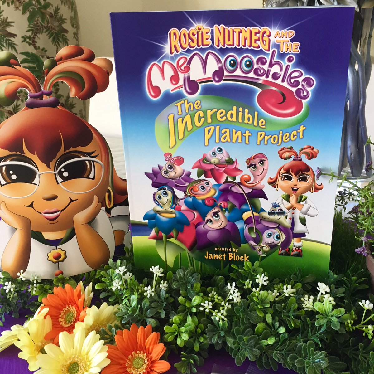 MeMooshies's tweet photo. Meet Rosie Nutmeg! A budding plant scientists who is smart, funny, and most of all curious; she captures children's hearts. BUY The Incredible Plant Project TODAY! https://t.co/FJGfIWK8Xb  
#kidslit #kidsbooks #PictureBooks https://t.co/M5XepwY4B0