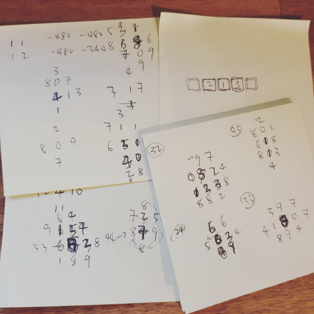 ultalegames's tweet photo. Trying to make a #math game but have to do all the calculations by hand 😱  ------ #gamedev #gamedevelopment #prototype #ultale https://t.co/87M6SwEnsE
