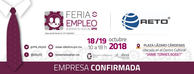 fefssipn's tweet photo. #AlumnoIPN #EgresadoIPN, seguimos compartiendo #EmpresasConfirmadas para la #FeriaDelEmpleoIPN 18 y 19 de octubre 2018. #NoTeQuedesFuera
Regístrate en:
https://t.co/7IBK5bLLNR
https://t.co/Z4wy3Zq6OA https://t.co/T6J0TprhsV