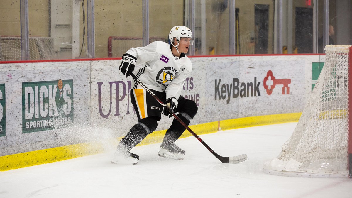 penguins's tweet photo. New teammates, new country, and a new ice size... No problem.

Juuso Riikola has made a great impression at training camp: https://t.co/L46I6n9ULo https://t.co/9rSatINVGO