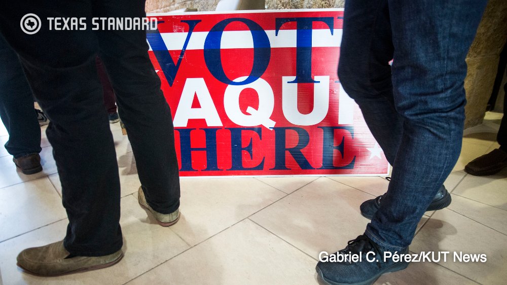 TexasStandard's tweet photo. If You Plan To Vote In November, You Have Three Weeks To Make Sure You’re Registered In Texas https://t.co/ulPIDQVDtM https://t.co/WyIjzxOsSQ