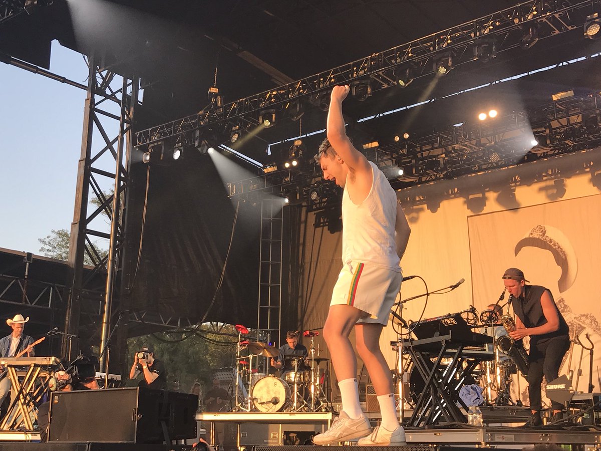 Fokacha's tweet photo. @bleachersmusic Thanks for being the highlight of my weekend #chicago #riotfest #bleachers https://t.co/LIKliuzmrn
