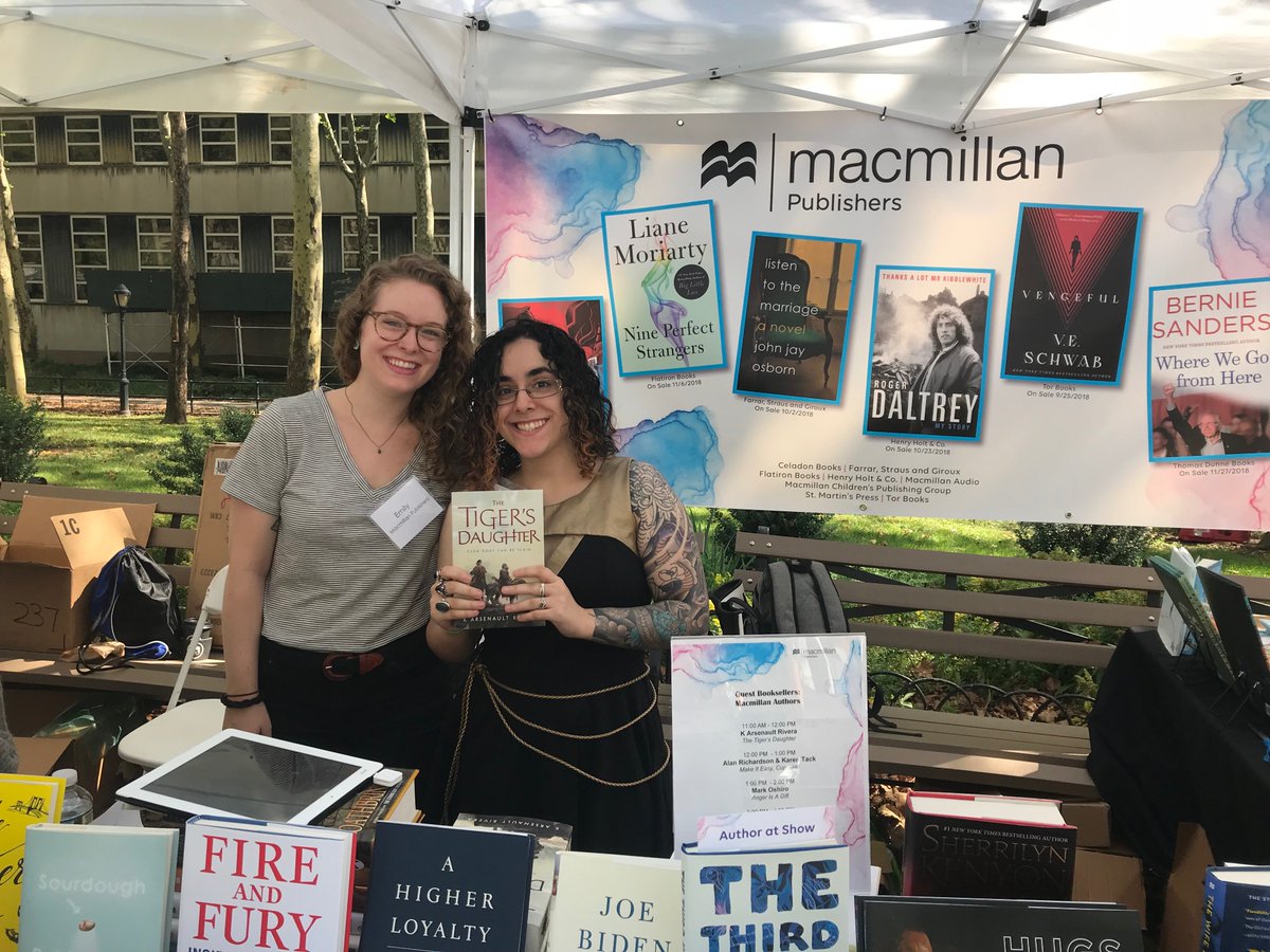 MacmillanUSA's tweet photo. We had WAY too much fun @BKBF yesterday! Did you meet any #authors? Discover any new #books to add to your #TBRlist? #BKBF #BKBF18 https://t.co/yWkzdY0GPP