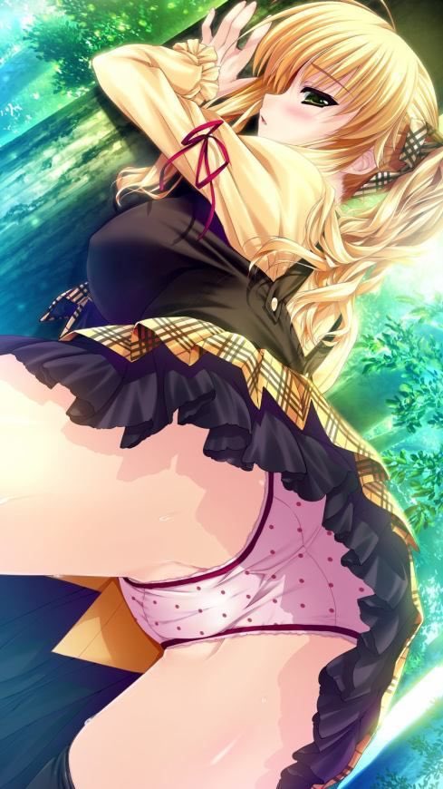 Hot anime panties