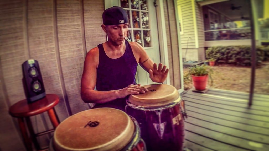 toddvcollins's tweet image. #PracticeTime . . . as usual. #Woodshedding #Congas #Percussionist #Producer