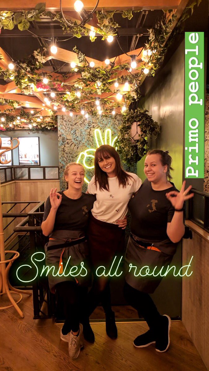 ShereenC87's tweet photo. Graduating Team Members into role is a huge privilege and something I don’t take lightly within my career. 
Today I had the pleasure of signing off Tegan and Greta in our wonderful new opening Leeds Lands Lane!! 🍾
#askitalian #leedslife #leedslist https://t.co/DzbLeC2Fm3