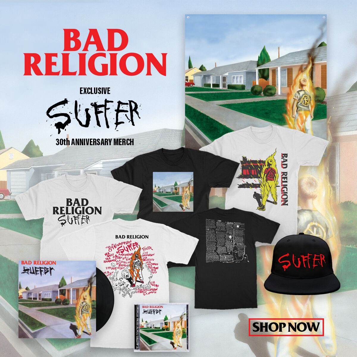 BAD RELIGION SUFFER