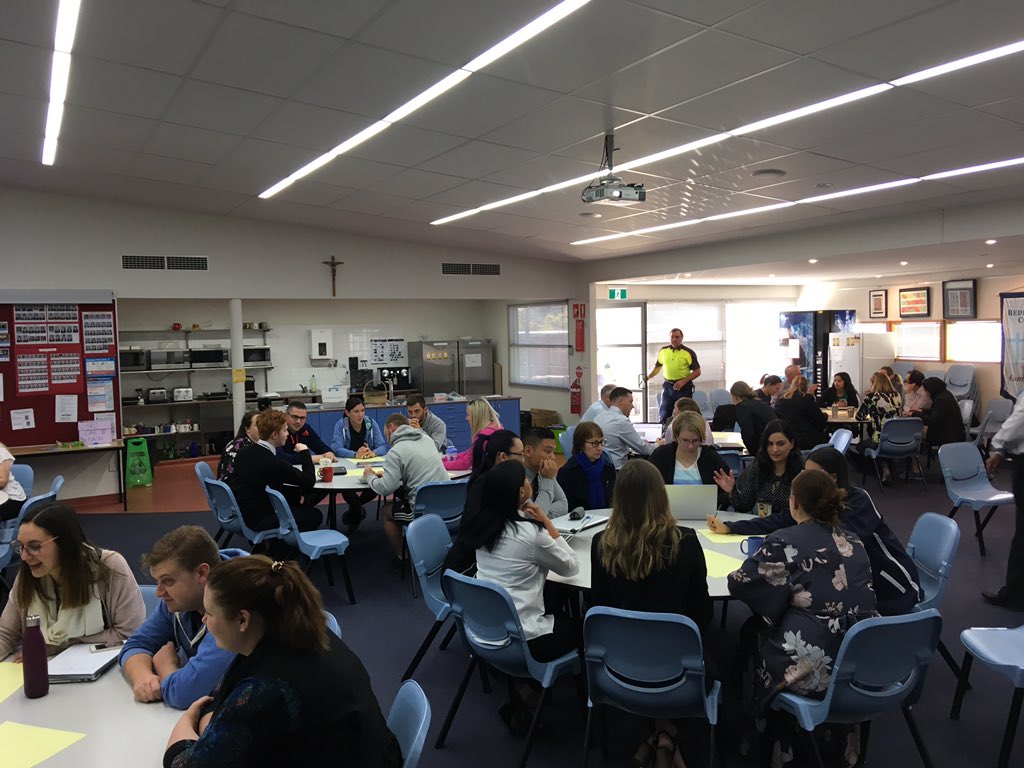 BedePolding's tweet photo. Great staff Professional Learning on writing today https://t.co/k6BfWtn1e6