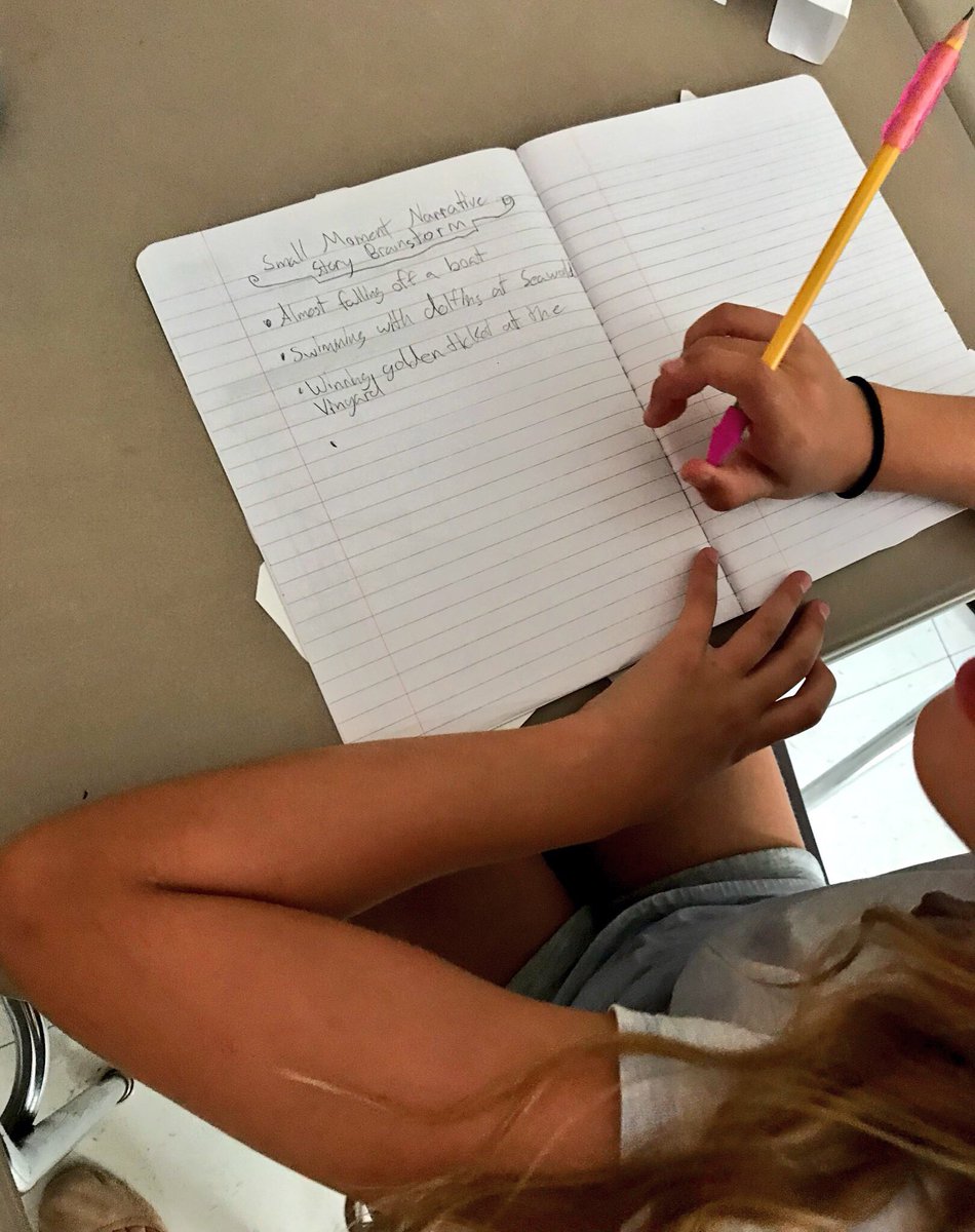 Miss_Keougah's tweet image. Starting to brainstorm different small moments for our #narrativewriting unit coming up in #WritersWorkshop. Love how the sharing portions of these lessons turn into mini storytimes 🤩