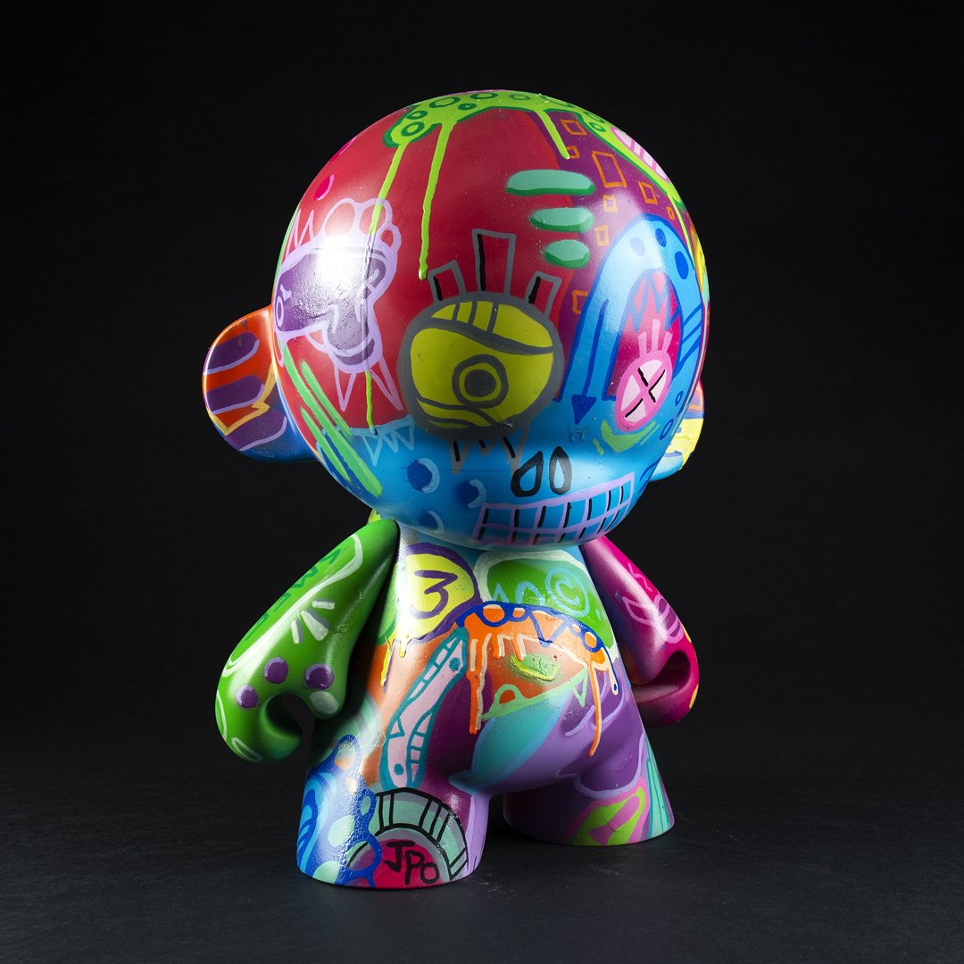 Kidrobot's tweet photo. Featuring artist, @JPOart, please join us for Kidrobot's annual Show Me The Munny Event on Friday, September 21st at Bait in Denver, CO to have a drink and buy some art! #Kidrobot #Munny #BAIT #JPO #custommunny #Showmethemunny #Denver #Denverevents https://t.co/dWbRhJtswB