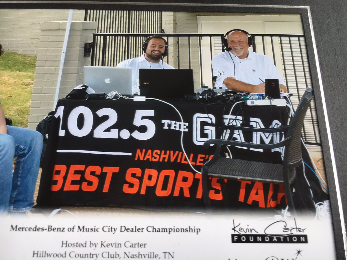 Jared &amp; The GM had a blast today at the <a href="/mbofmc1/">Mercedes-Benz of Music City</a> City Dealer Championship. Proud to help support <a href="/MakeAWish/">Make-A-Wish America</a> TN and <a href="/KevinCarter_93/">Kevin Carter</a> Foundation. Props to Kevin for always trying to make an impact in Nashville.