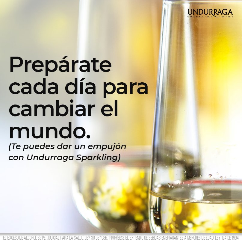 Undurragavinos's tweet photo. Vive la vida, conoce nueva gente, ama más, todo con Undurraga Sparkling
.
#UndurragaSparkling #ActitudSparkling #sparkling #winetime #wine #sparklingwine #Undurraga #instawine #VinoEspumoso #winestagram #WineLovers #vinochileno #vino https://t.co/DuojknXpDr
