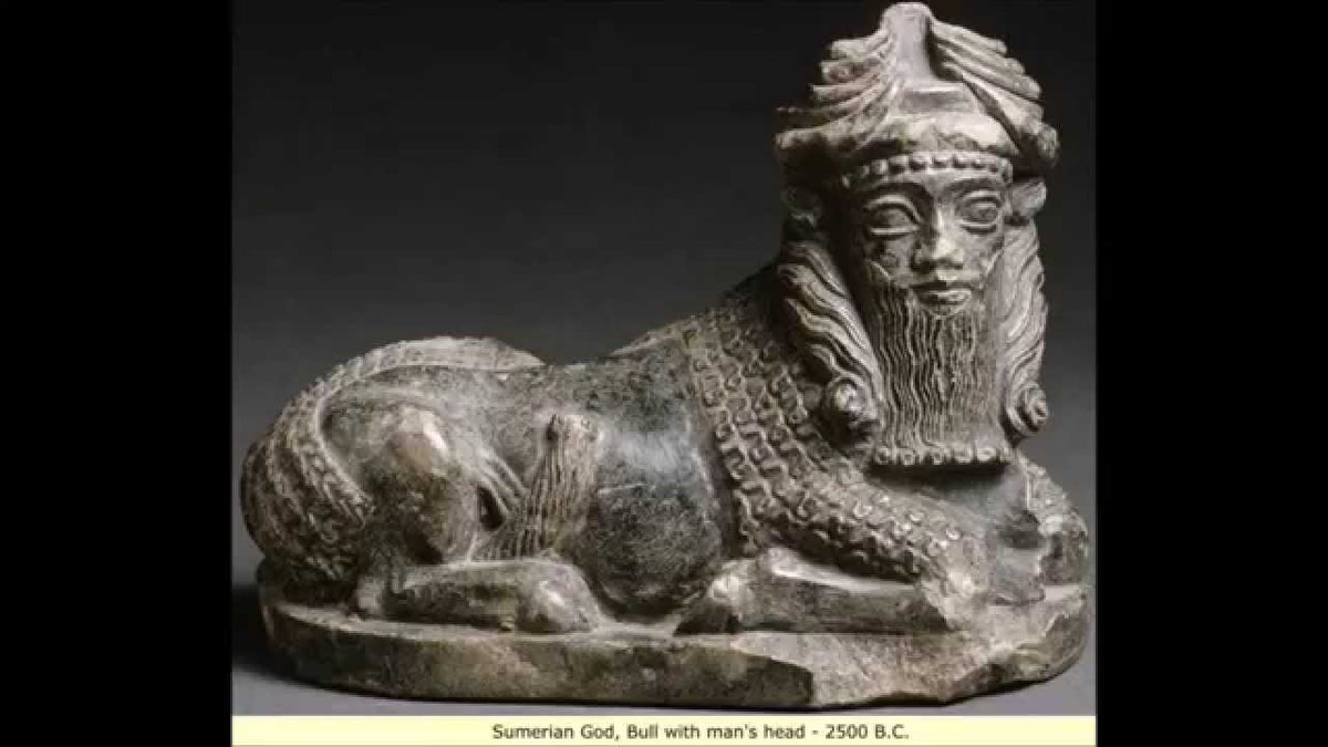 Ancient Arts and artifacts discovered; Elamite(Iran) Goddess , Sumerian(Iraq) King