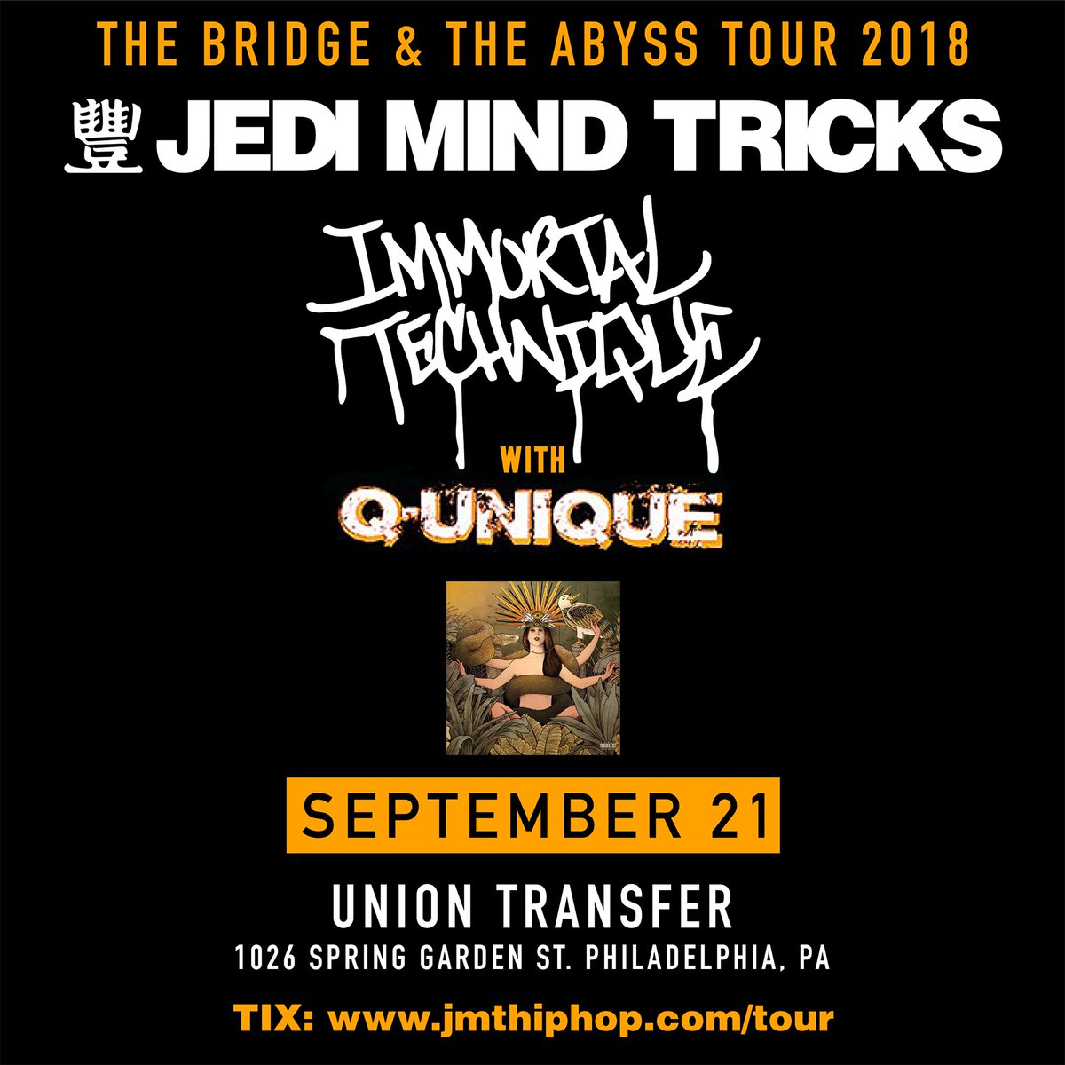 jmthiphop's tweet photo. Dear Philly, don't miss out on this one. Shows like this don't happen often. It may get a little wild. Tix: https://t.co/WFYAaWPxoi https://t.co/PABu3feeFJ