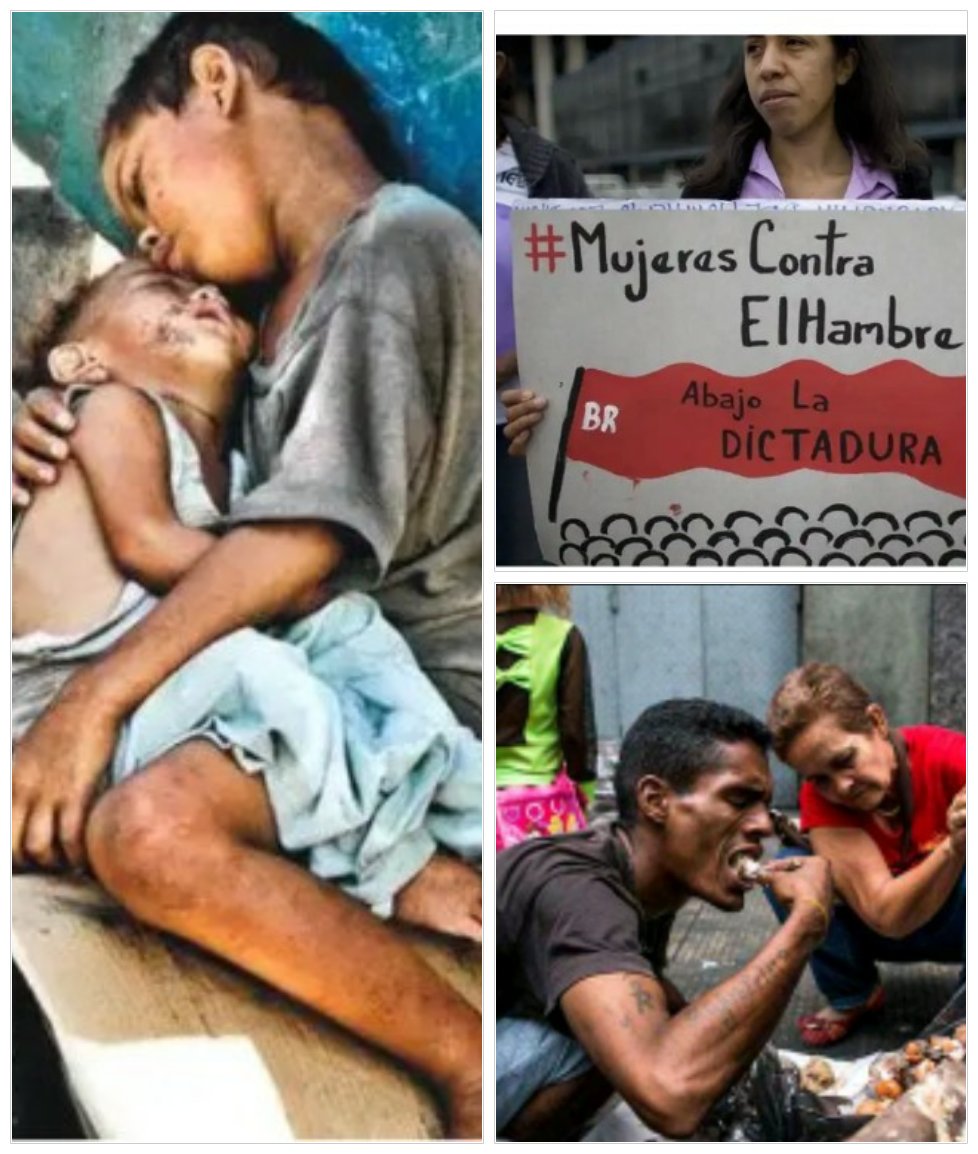 marithdel's tweet photo. @nusr_ett ⚫⭐⭐⭐⭐⭐⭐⭐
You need to know the true about Venezuela. The people die of hunger. I know it's not your fault but now you know exactly what kind of dark and toxic people you met and feeded that day. https://t.co/2NLetICOdL