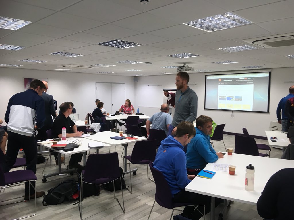 KevinTeamSports's tweet photo. @MidlandsPC1 thank you to all the PC team that came to  Loughborough tonight to set the scene for the next cycle. #endinmind #futurescup #whatdoesgoodlooklike #goalies #howcanweimprove. Thanks also to the presenters who contributed to the evening. https://t.co/qnjJhHZOby
