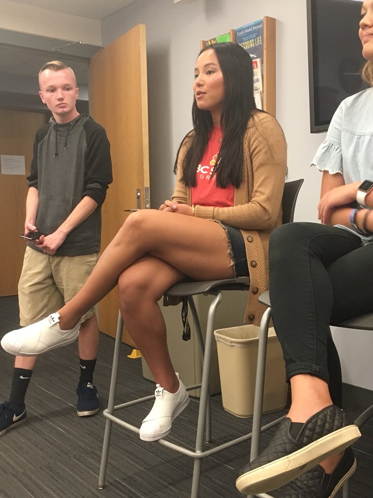 IthacaSPJ's tweet image. Adrienne Smith internee with NBC covering the Olympics at the past Olympic Games.