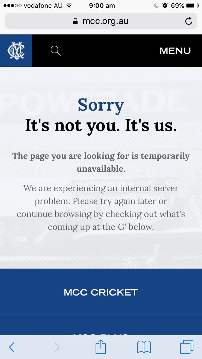 nomadsproject_'s tweet photo. @MCC_Members @keyzi12 the website is showing error pages! has been for 15 minutes https://t.co/83wxRgCCpW