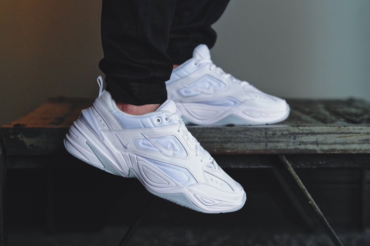 nike m2k tekno triple white