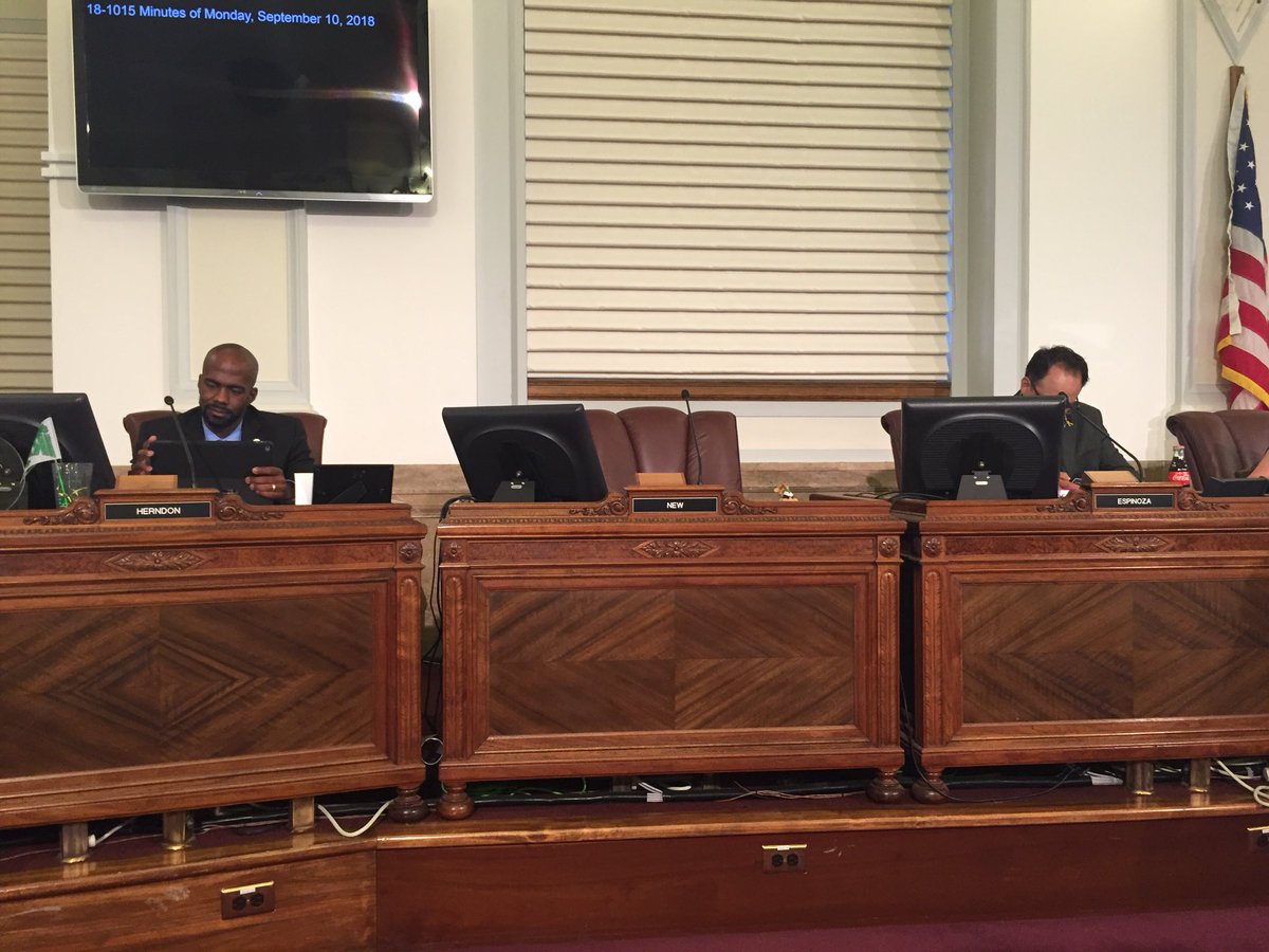 MendezForDenver's tweet photo. I’m at the Denver City Council meeting and I’m saddened to see my City Councilman isn’t present. #WhereIsWayne? As your next City Councilman, I’m excited to attend these meetings from the other side of the aisle. #MendezForDenver2019 https://t.co/hZf7wdpKLE