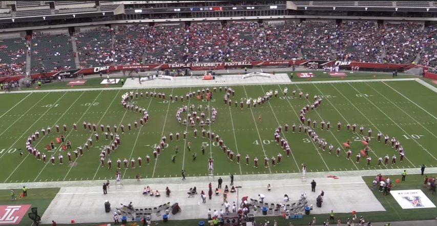Marching band raise the bar high with cover of PANIC! AT THE DISCO’s track 'High Hopes': alterock.net/marching-band-…

<a href="/panicatthedisco/">Panic! At The Disco</a> #panicatthedisco <a href="/brendonurie/">Brendon Urie</a> <a href="/templebands/">Temple University Diamond Marching Band</a>