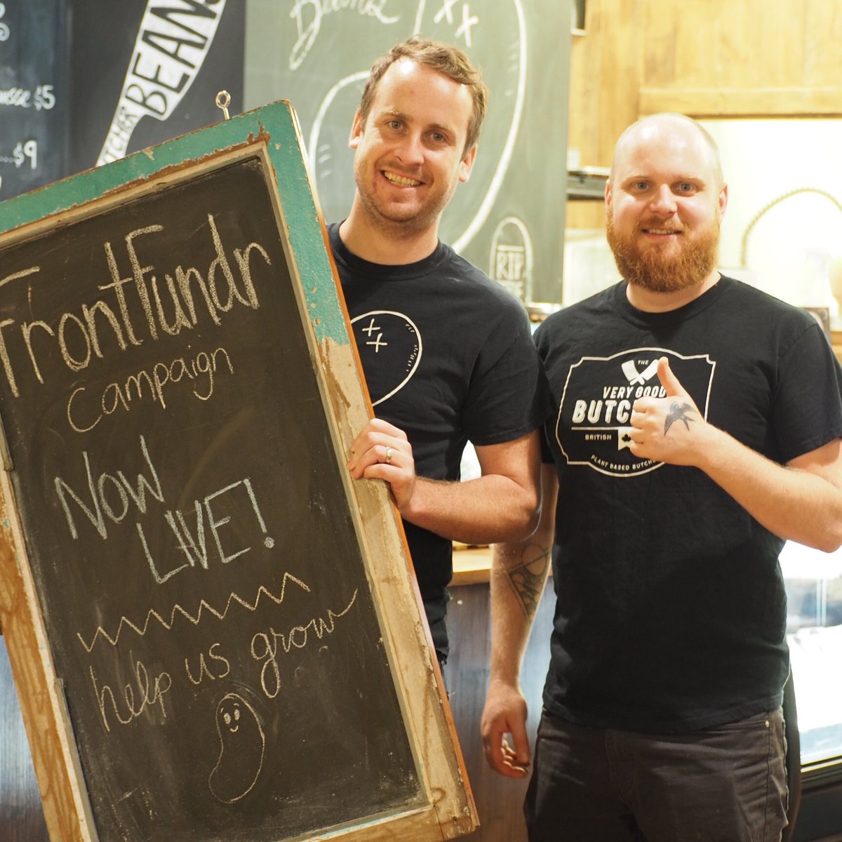 The day is finally here! Our FrontFundr campaign is live!
Invest in an ethical, vegan business and help us change the world one very good burger at a time!
frontfundr.com/Company/the_ve…