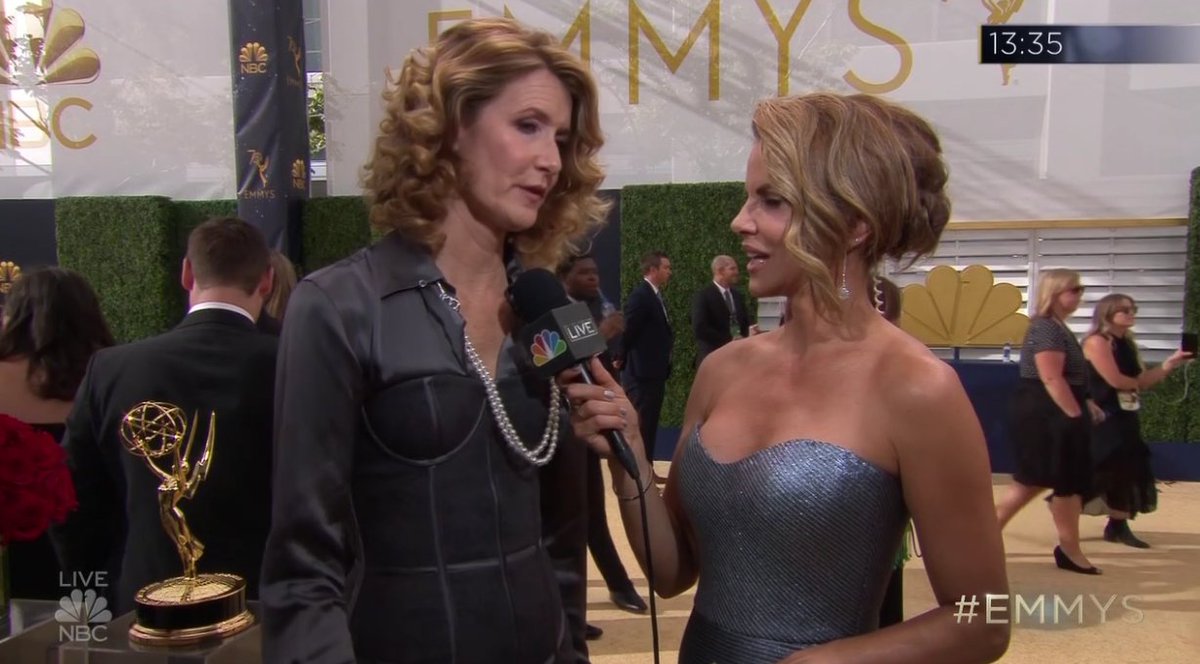 Yes, Laura Dern, talk about your *film* and how it's a *film* and it's the best *film* of the year! #TheTale #Emmys2018 bit.ly/2wYF0RK