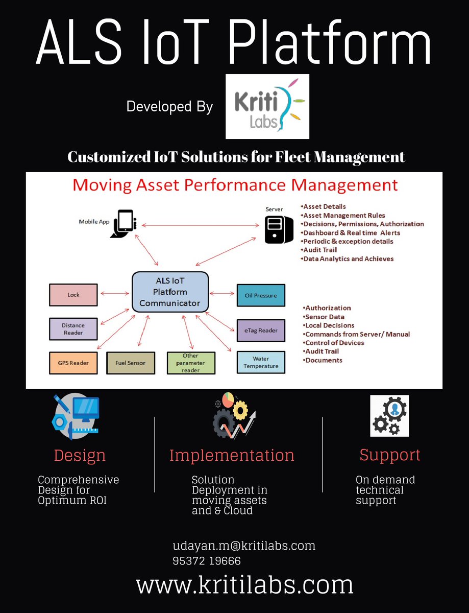 Avoid #Theft of costly #Chemicals &amp; #Petroleum products in #Transit! Advanced #locking #solutions for #Logistics,from #Kritilabs! #ALS #IoT #Platform also offers deployment of #IoT in Remote #AssetManagement !  Think#IoT, Think #Kritilabs! #securitymanagement #securityengineering