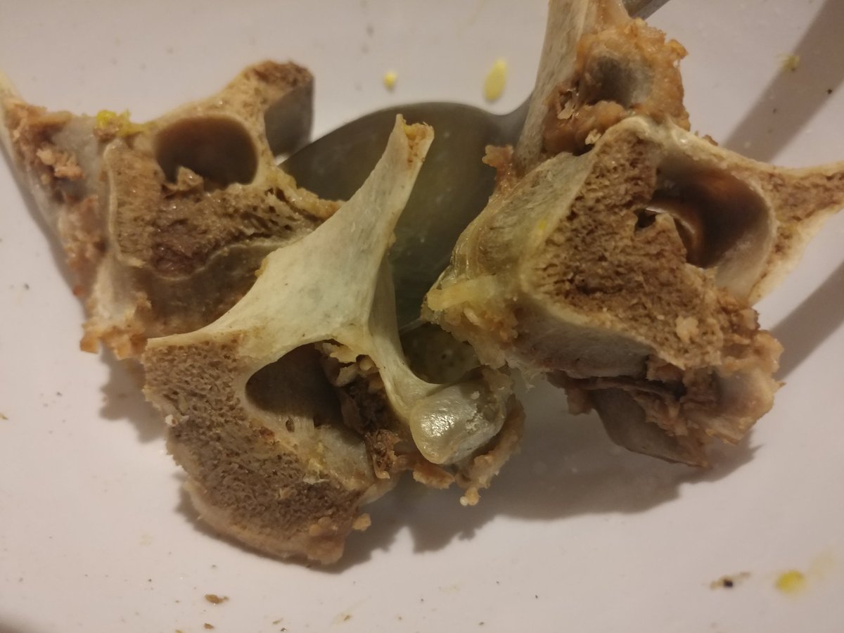 REZ_woman's tweet photo. I can still clean the Bone Marrow out...

Aye!! 
Practicing for WNF....isss 

#MuttonMonday https://t.co/gzk3y7yXxW