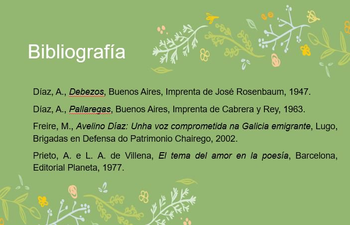 Avelino1897's tweet photo. Relatorios sobre AvelinoDíaz no XIII Congreso Internacional da #AIEG18
#SofíaMalvido sobre a autorepresentación do suxeito poético en #FlordeRetama.
#RocíoVillanueva sobre o amor en #Debezos e Pallaregas.
#AliciaSentí sobre como usou o #celtismo o poeta q empezou como “Céltigo”. https://t.co/fC3KdabqaJ