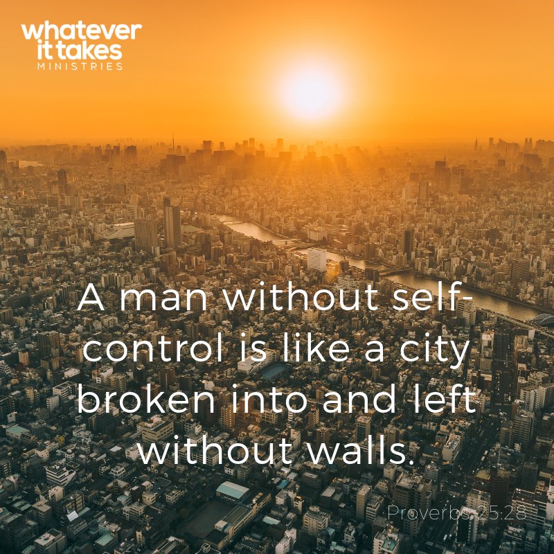 In your marriage do you show self-control in your conduct towards your spouse and in honoring your marriage vows?  #Quoteoftheday #witministries #marriagetips