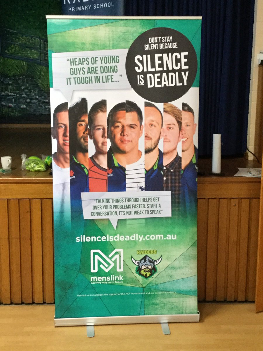 kaleenps's tweet image. @kaleenps Year 6 boys had a fabulous presentation with Michael, from @Menslink. The presentation encourages young males to speak out to help themselves and to help their friends. #silenceisdeadly @ACTEducation
