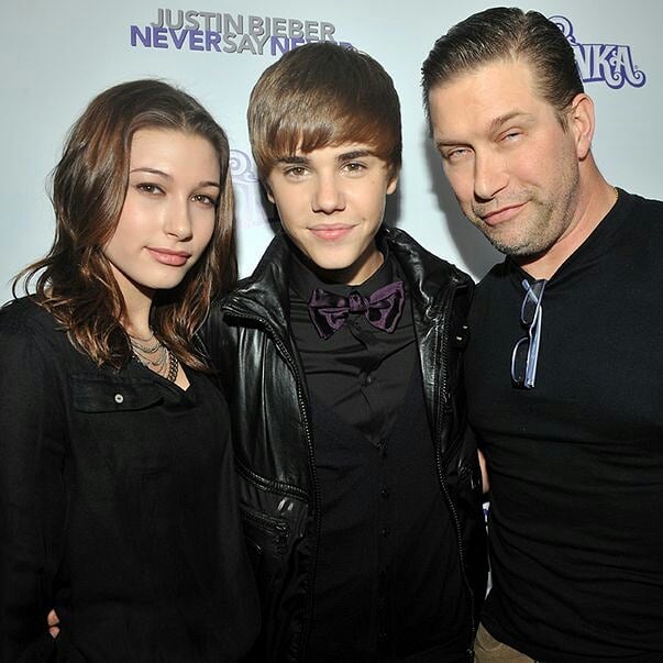 February 2, 2011. Hailey, Stephen and Justin at Never Say Never premiere in NYC.