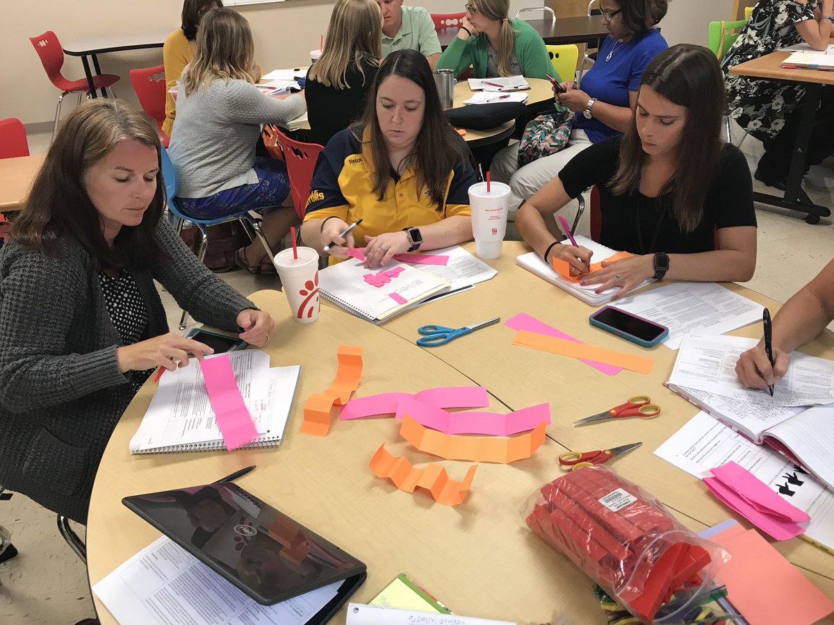 SusanLoveless23's tweet photo. Day two of six creating clarity of instructional expectations! More powerful learning today with fourth grade math leads today! #learnthemathbydoingthemath #createlearningexperiences https://t.co/0fT55oBJGU