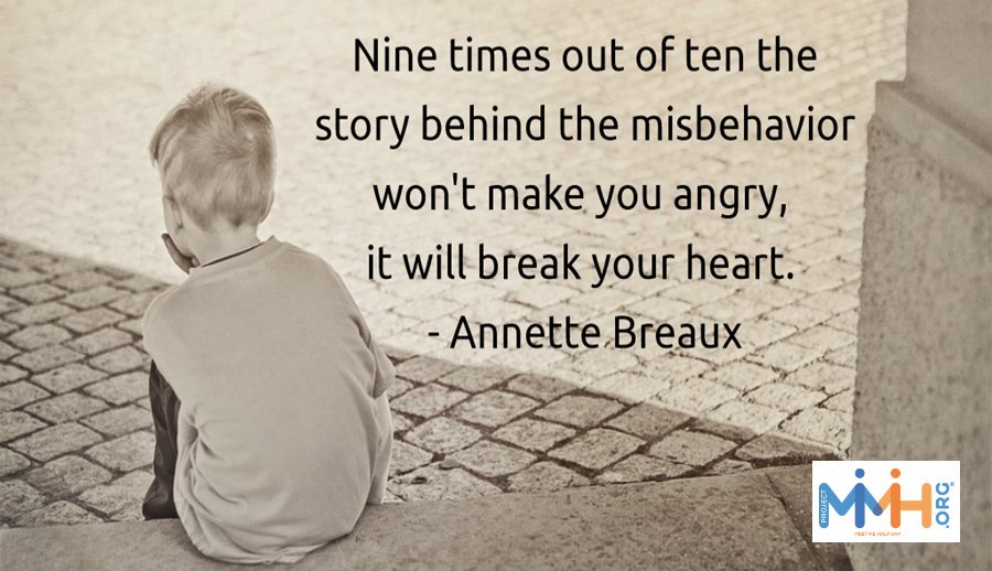 RT <a href="/AdoptUSKids/">AdoptUSKids</a> "Nine times out of 10 the story behind the misbehavior won't make you angry, it will break your heart." -Annette Breaux  #fostercare #adoption