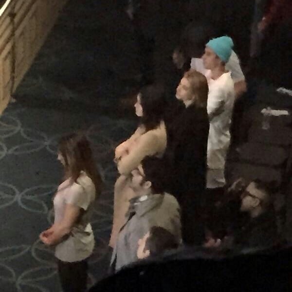 November 9, 2014. Hailey and Justin at church in NYC.
