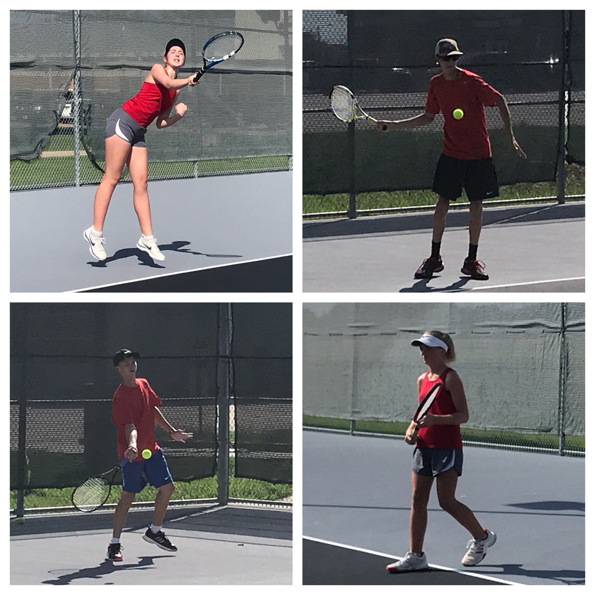 gojagtennis's tweet photo. Whoop whoop!  Your Jags started district play off right with a 11-1 win over Ferris!  Thank you Ferris for having us!  Tomorrow the varsity will be playing Ferris at home, come out and support!  #GoJags #MidlothianHeritageTennis #MISDProud #MidlothianHeritage https://t.co/yABuiq4s0S