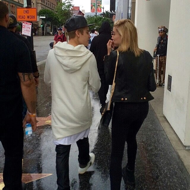 November 20, 2014. Hailey and Justin out in Los Angeles.