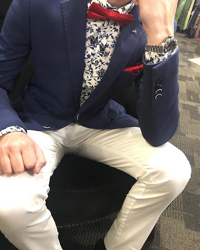 TrampstheStore's tweet photo. EXPRESS YOURSELF /// Another formal look created in store for a unique young man , let your personality shine through in your outfit ! #trampsthestore #politix #astonman #formalseason #dontfitinstandout #styledbytash https://t.co/Q7RHdD6tWA https://t.co/GVYj5KXAX9