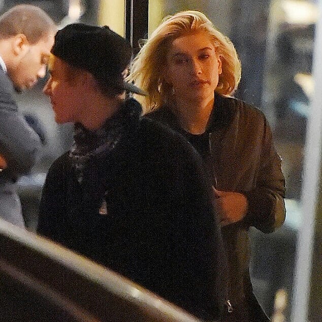 November 29, 2014. Hailey and Justin out in NYC.